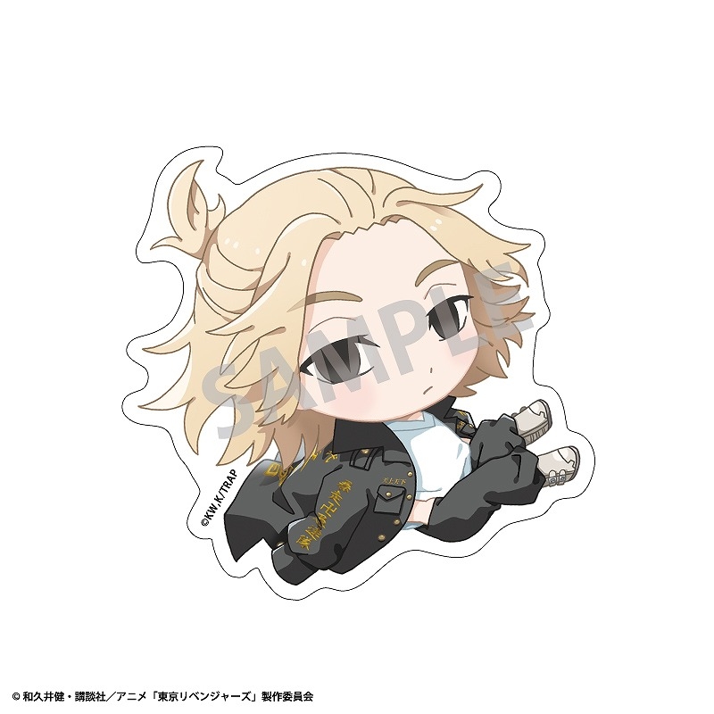 【グッズ-ステッカー】東京リベンジャーズ ミニデコステッカー 佐野 万次郎/おっこち