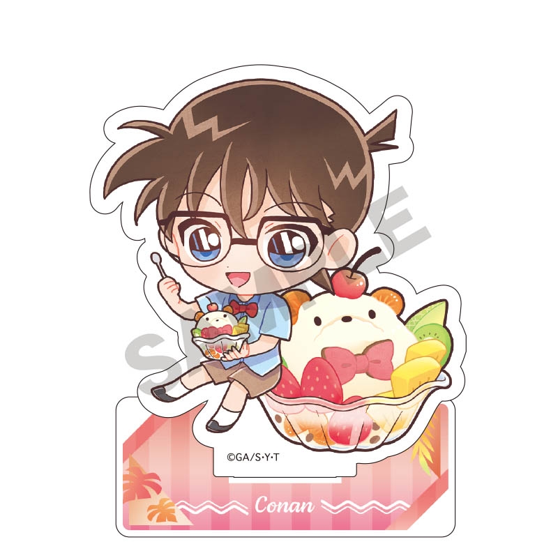 【グッズ-スタンドポップ】名探偵コナン アクリルスタンド 江戸川コナン きゃらペコ夏