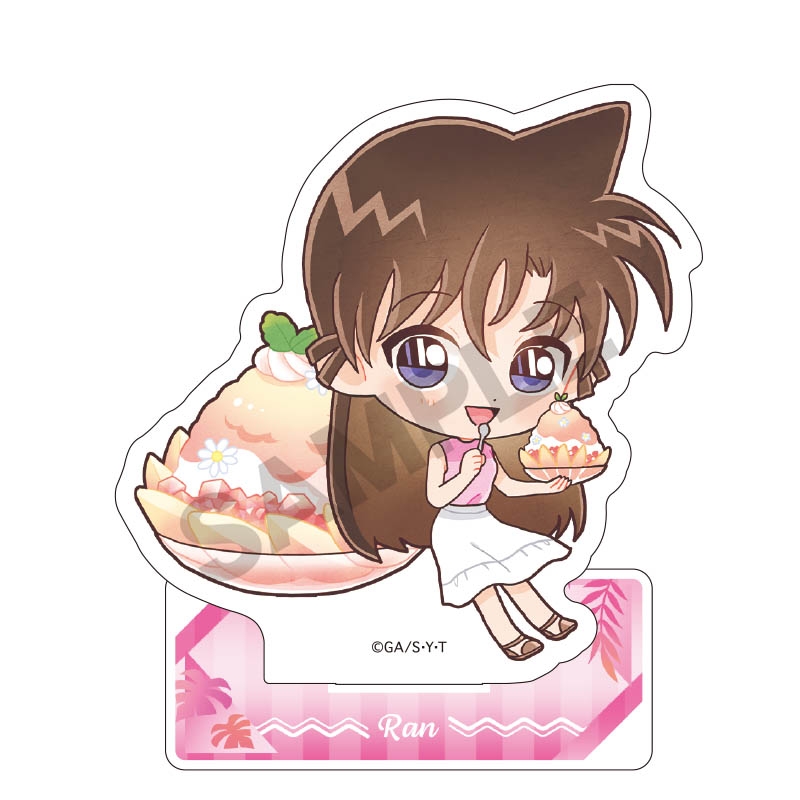 【グッズ-スタンドポップ】名探偵コナン アクリルスタンド 毛利蘭 きゃらペコ夏