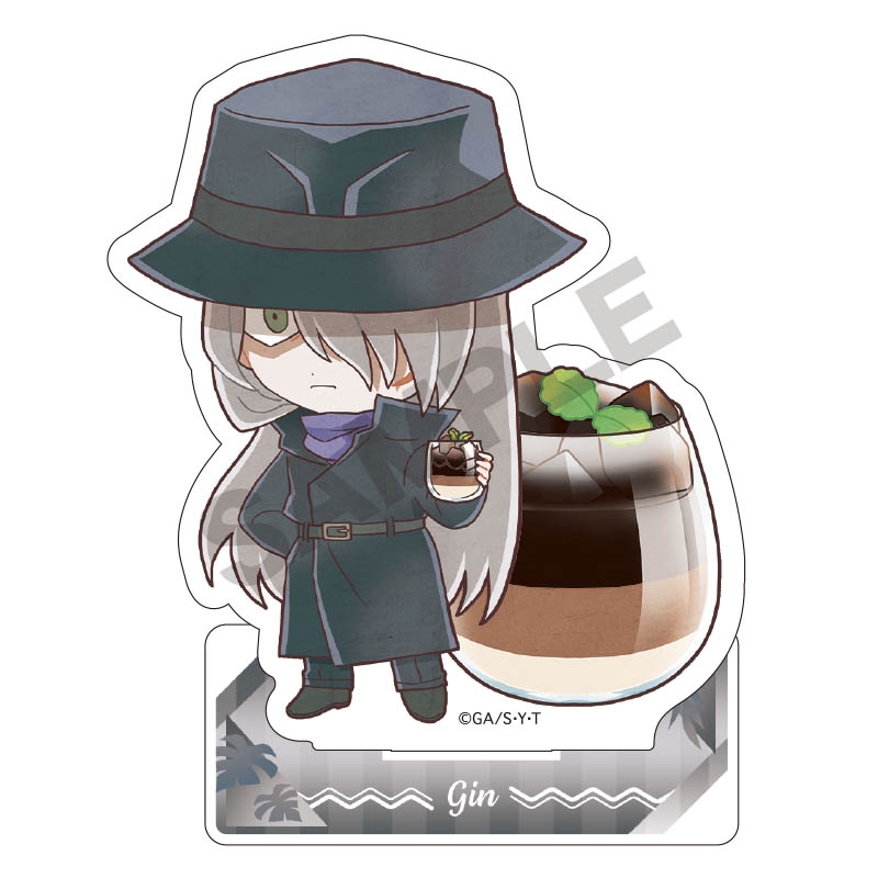 【グッズ-スタンドポップ】名探偵コナン アクリルスタンド ジン きゃらペコ夏