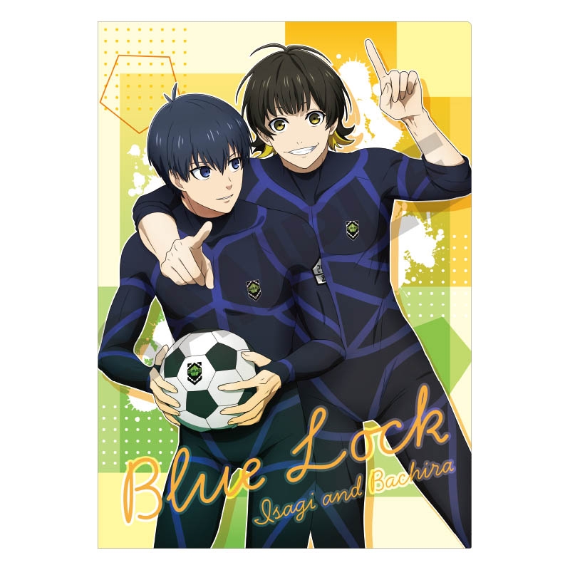 【グッズ-クリアファイル】ブルーロック シングルクリアファイル グリーンイエロー