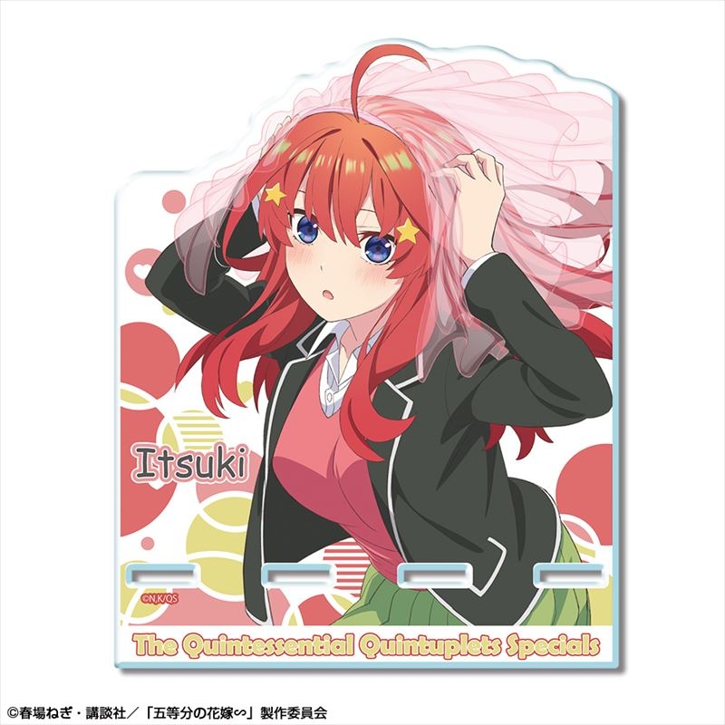 【グッズ-携帯グッズ】五等分の花嫁∽ アクリルスマホスタンド デザイン05(中野五月/A)