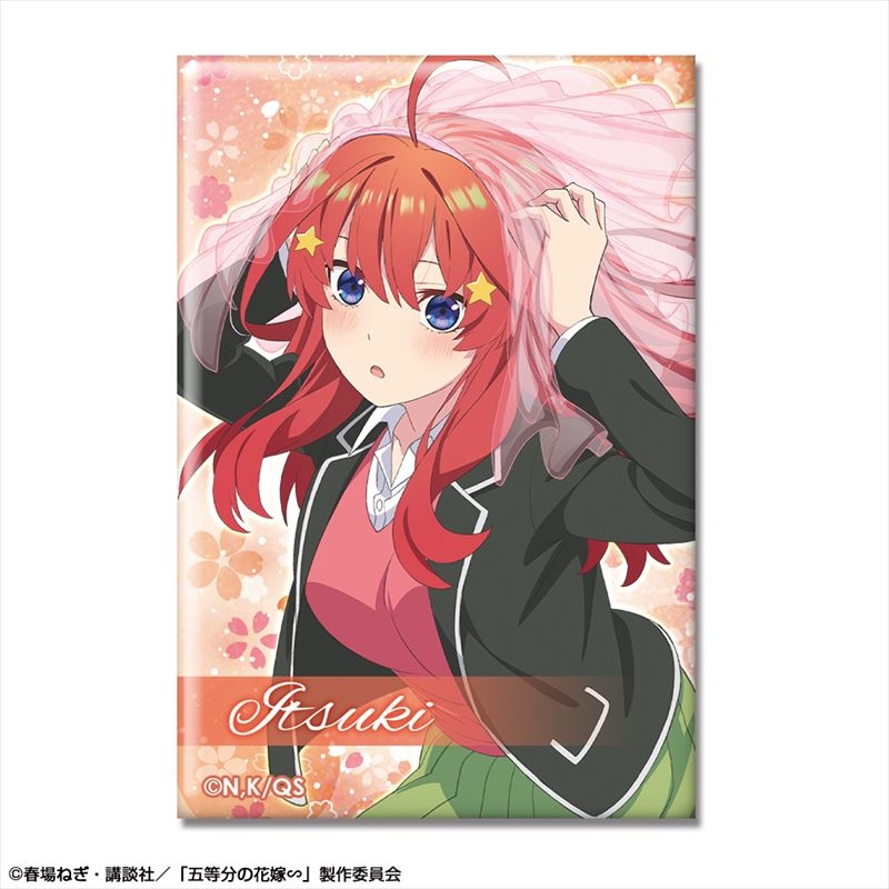 【グッズ-バッチ】五等分の花嫁∽ ホログラム缶バッジ デザイン10(中野五月/B)