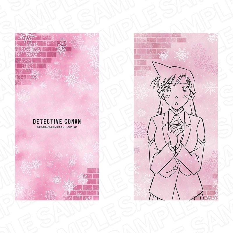 【グッズ-メガネケース】名探偵コナン メガネケース(クロス付き) 毛利蘭 snow ver.