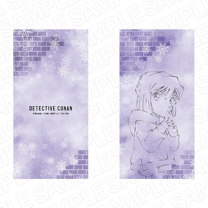 【グッズ-メガネケース】名探偵コナン メガネケース(クロス付き) 灰原哀 snow ver.