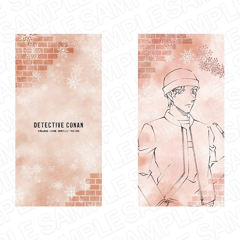 【グッズ-メガネケース】名探偵コナン メガネケース(クロス付き) 赤井秀一 snow ver.