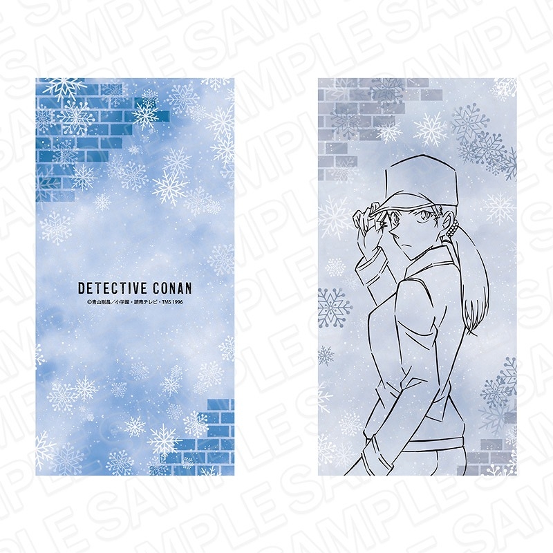 【グッズ-メガネケース】名探偵コナン メガネケース(クロス付き) キール snow ver.