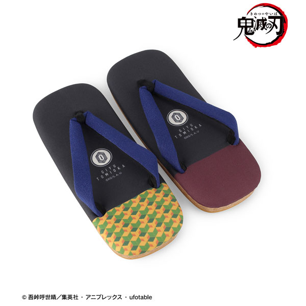 アニメ「鬼滅の刃」 冨岡義勇 雪駄サンダル ユニセックス M(25-25.5cm)