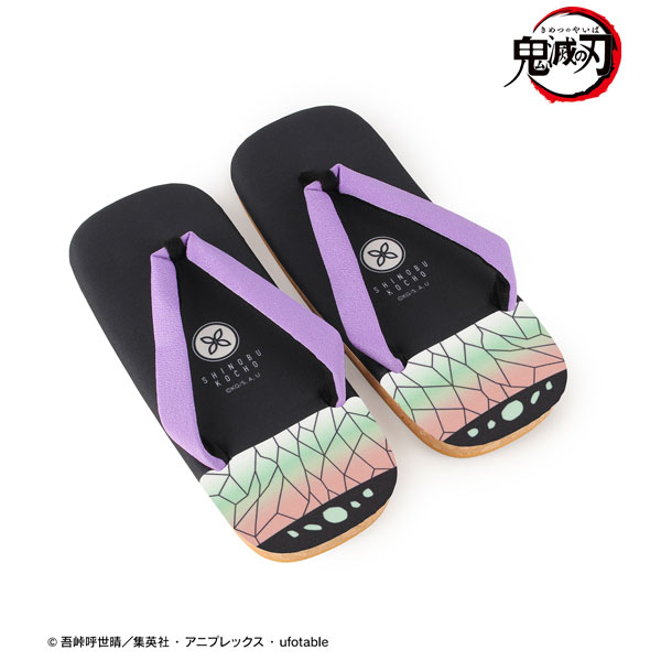 アニメ「鬼滅の刃」 胡蝶しのぶ 雪駄サンダル ユニセックス S(24-24.5cm)