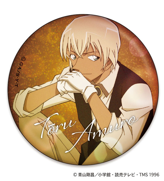 名探偵コナン ホログラム缶バッジ(filmphoto 安室)