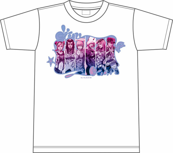 アニメ「ジョジョの奇妙な冒険 ストーンオーシャン」 Tシャツホワイト [SP] サイズM