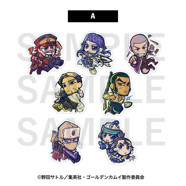 ゴールデンカムイ ダイカットステッカーセットA