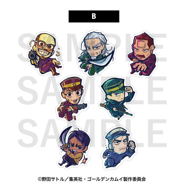 ゴールデンカムイ ダイカットステッカーセットB