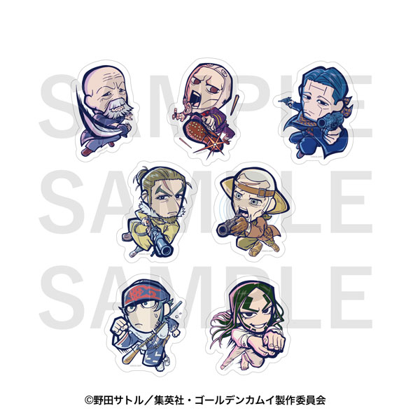 ゴールデンカムイ ダイカットステッカーセットC