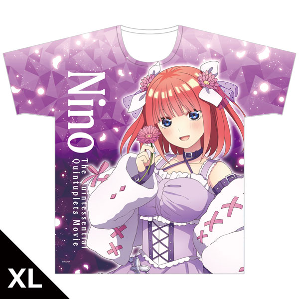 映画「五等分の花嫁」 フルグラフィックTシャツB[中野二乃 ロリィタファッションver.] XLサイズ