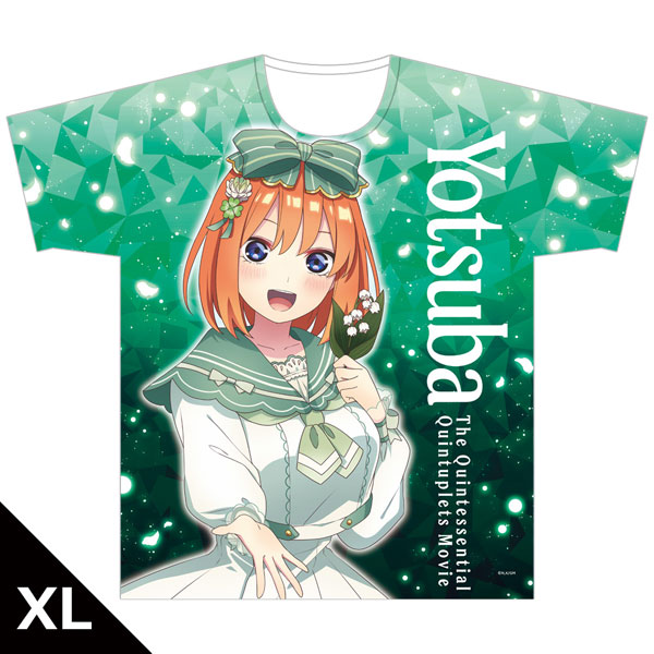 映画「五等分の花嫁」 フルグラフィックTシャツD[中野四葉 ロリィタファッションver.] XLサイズ