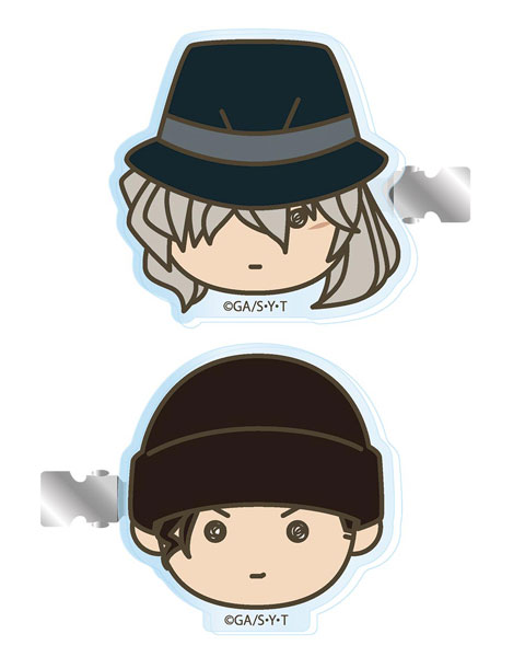 名探偵コナン 前髪クリップ -フェイス- ジン＆赤井秀一